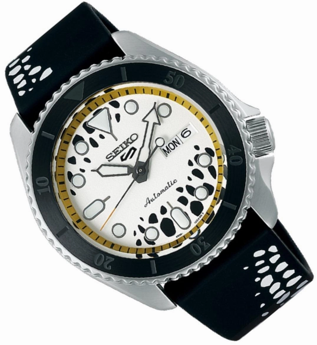 Seiko 5 SRPH63K1 Sports One Piece Law Limited Ed Automatic Watch Men