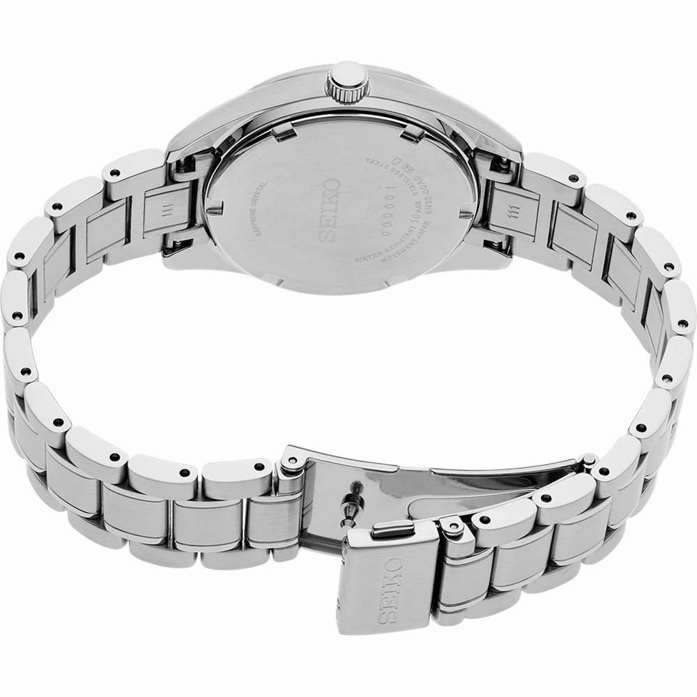 Seiko Conceptual Series White Dial Stainless Steel Watch SUR579P