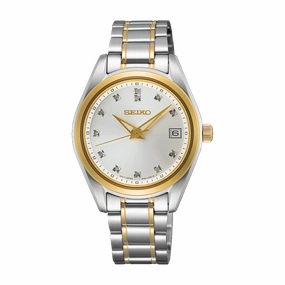 Seiko Conceptual Series White Dial Stainless Steel Watch SUR582P