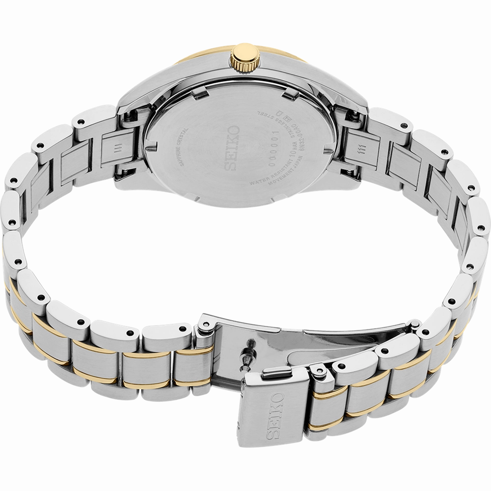 Seiko Conceptual Series White Dial Stainless Steel Watch SUR582P