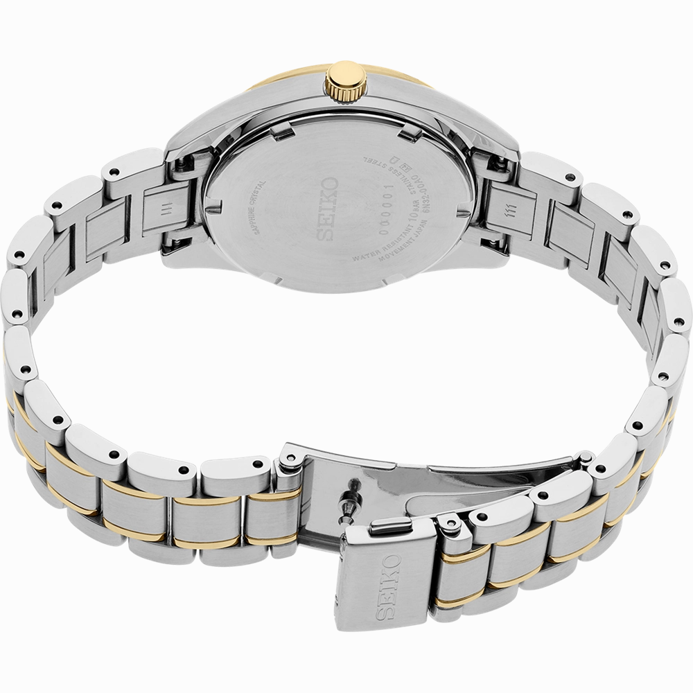 Seiko Conceptual Series White Dial Stainless Steel Watch SUR582P