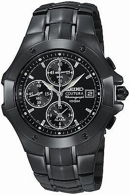 Seiko Men's Coutura Alarm Chronograph Watch SNAC41