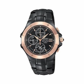Seiko Men's Coutura Alarm Chronograph Watch SNAC42