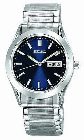 Seiko Men's Day Date Flex Band Watch SGF799