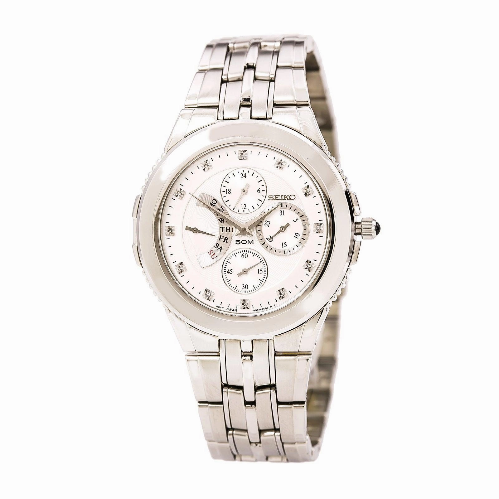 Seiko Men's Le Grand Sport Diamond Watch SRL001