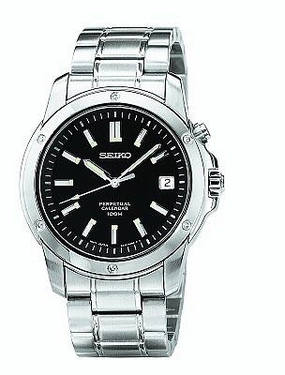 Seiko Men's Perpetual Calendar Watch SNQ007