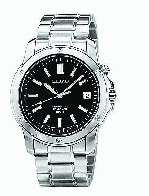 Seiko Men's Perpetual Calendar Watch SNQ007
