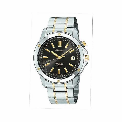 Seiko Men's Perpetual Calendar Watch SNQ046