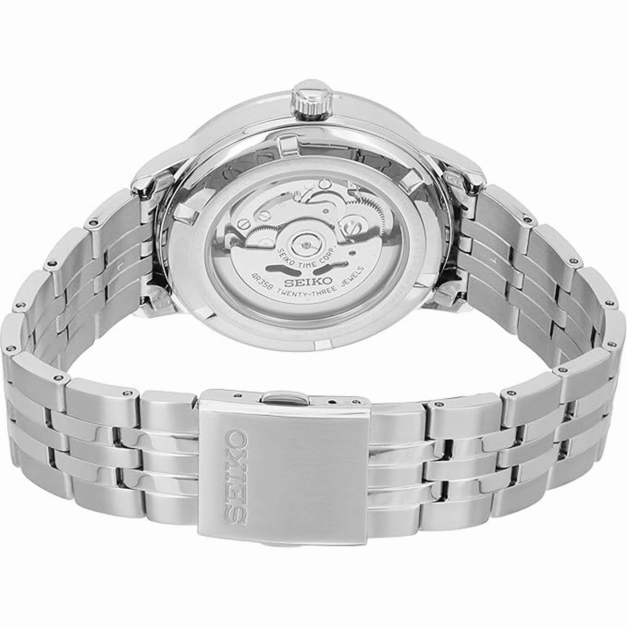 Seiko Men's Watch - Discover More Blue Dial Stainless Steel Bracelet Date | SRPH87