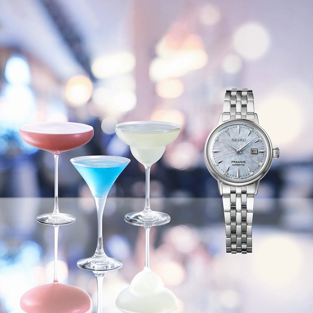 Seiko Presage SRE007J 'Skydiving' Cocktail Time