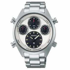 Seiko Prospex Speedtimer 1/100th Chronograph Solar 100th Annivesary Watch SFJ009P1 - Limited Edition
