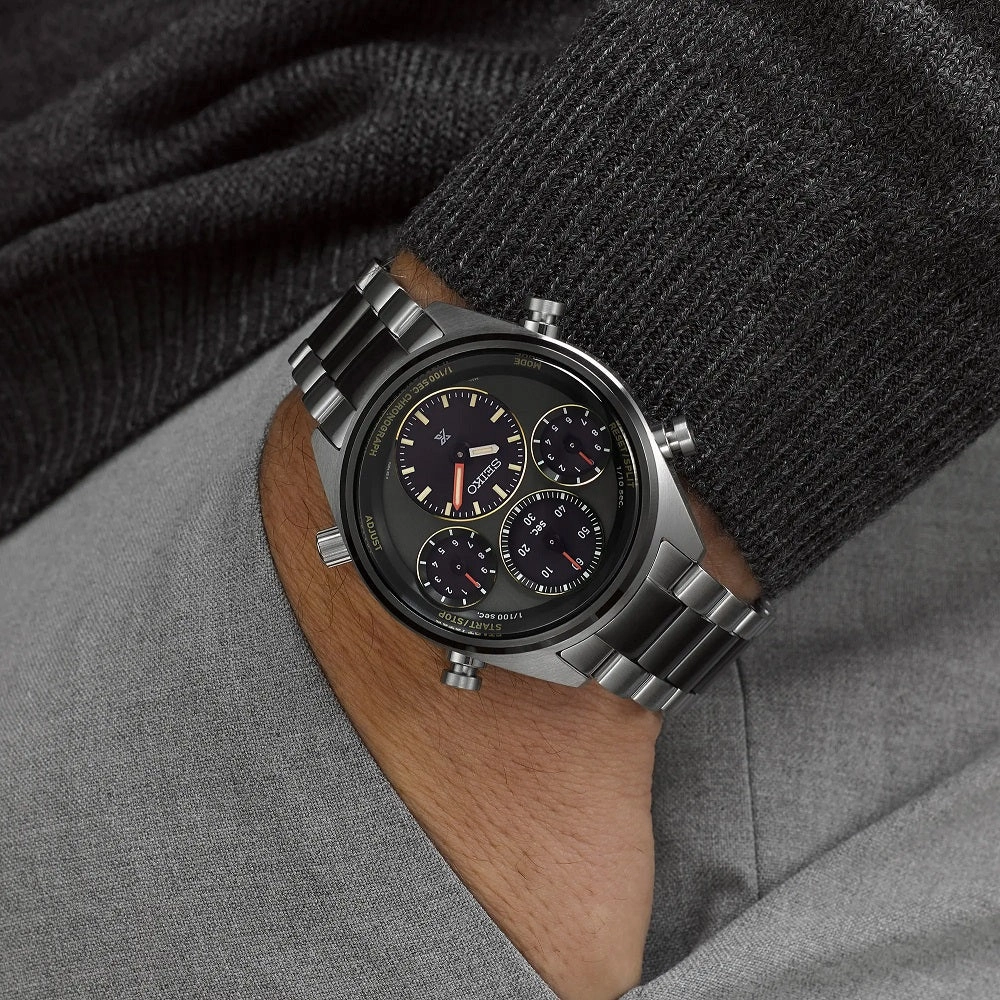 Seiko Prospex Speedtimer Chronograph Solar Watch SFJ005P1 - Limited Edition