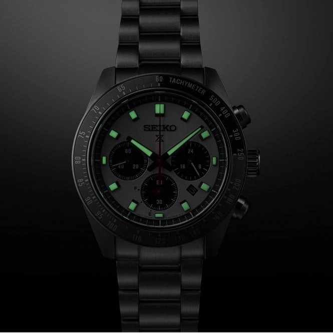 Seiko Prospex Speedtimer Go Large Chronograph Solar Watch SSC911P1
