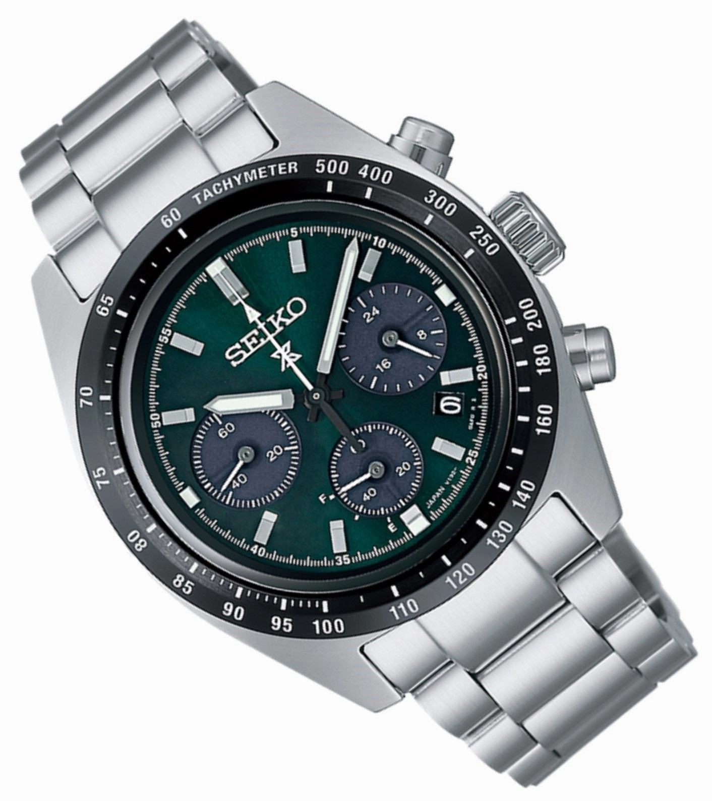 Seiko Prospex SSC933P1 Deep Green Speedtimer Solar Chronograph Watch forMen