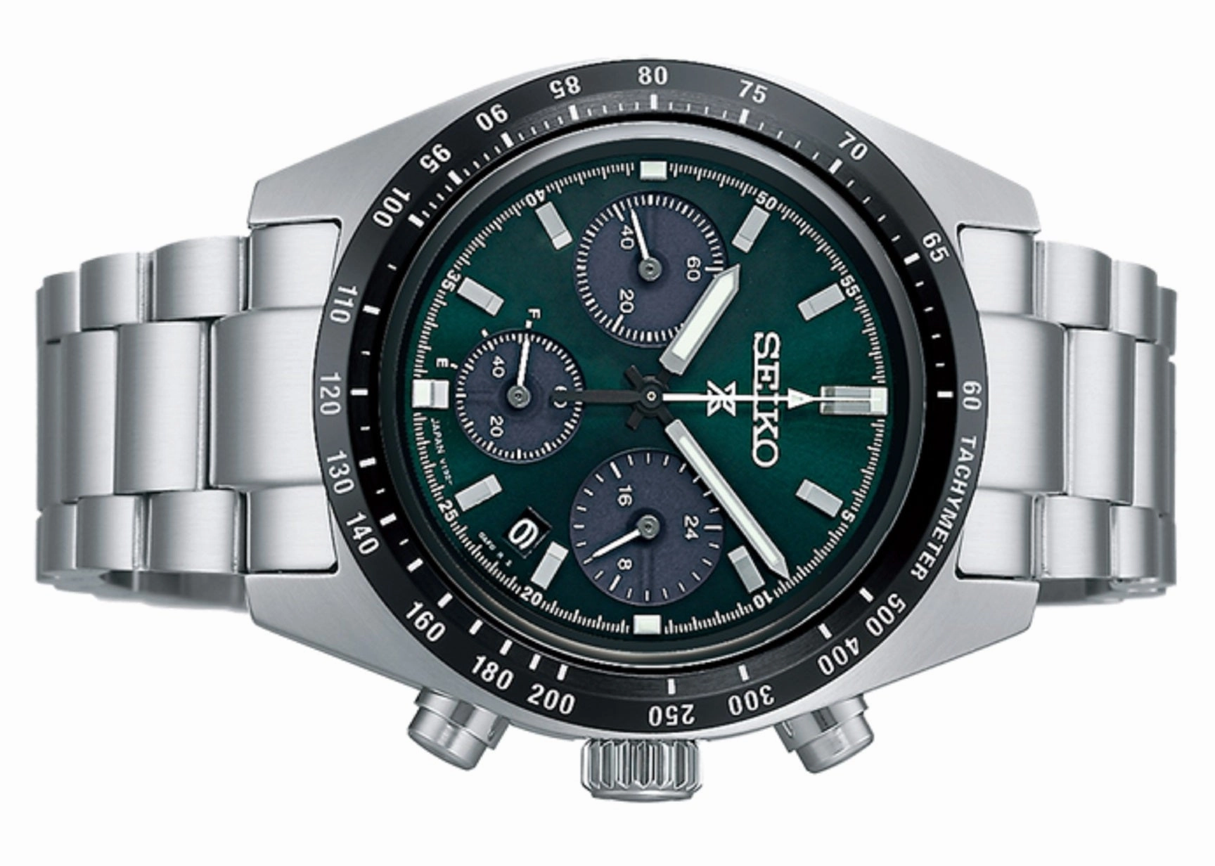 Seiko Prospex SSC933P1 Deep Green Speedtimer Solar Chronograph Watch forMen