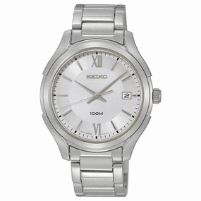 Seiko SGEF67P1 Men's Silver Dial Stainless Steel Bracelet Quartz Watch