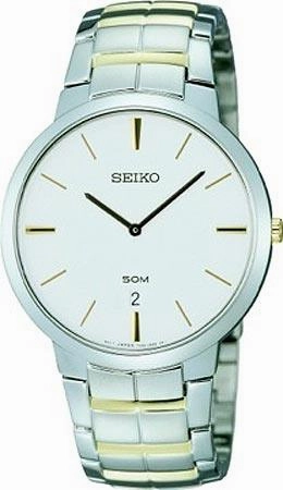 Seiko SKP317 Men's Two Tone Dress Watch
