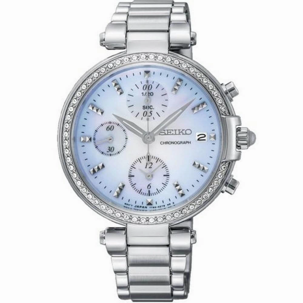Seiko SNDV39P1 Chronograph Ladies Watch