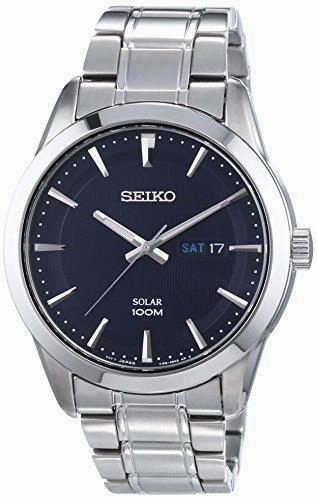 Seiko SNE361P1 Mens Solar Watch