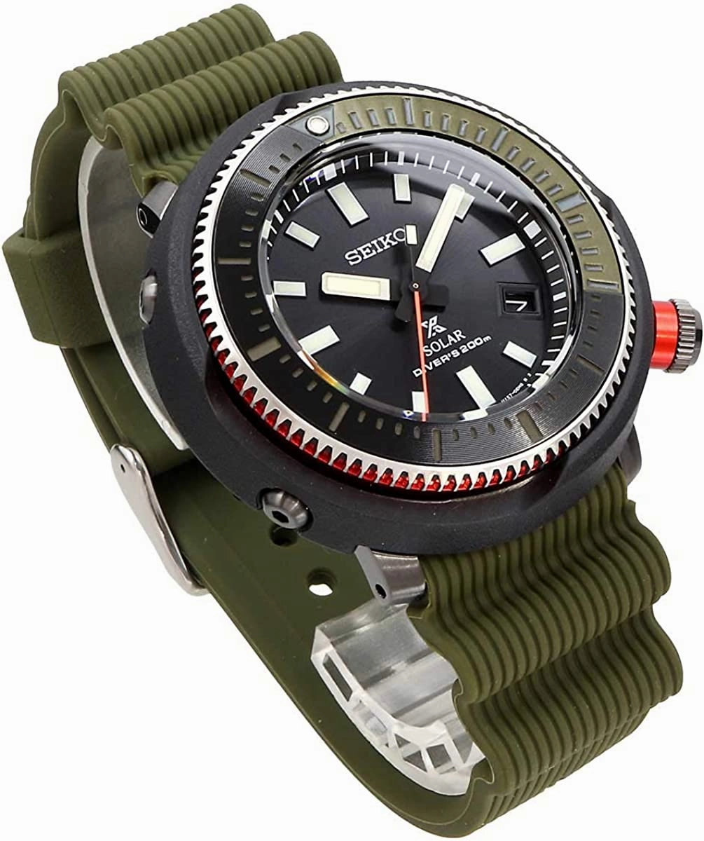 Seiko SNE547P1 Prospex Tuna Street Series Solar Watch