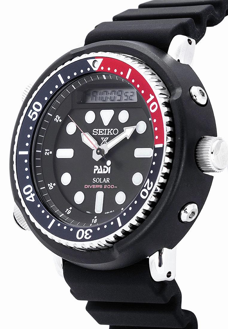 Seiko SNJ027P1 Prospex Solar Watch for Men