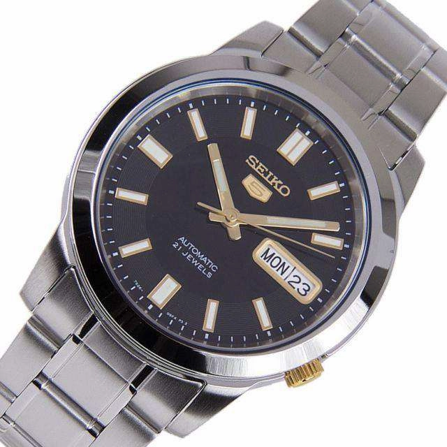 SEIKO SNKK17K1 Automatic Silver Stainless Steel Watch for Men