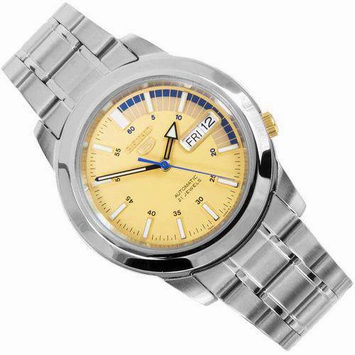 SEIKO SNKK29K1 Automatic Silver Stainless Steel Watch for Men