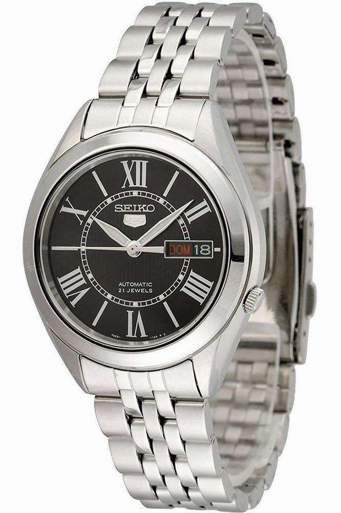 SEIKO SNKL35K1 Automatic Silver Stainless Steel Watch for Men-
