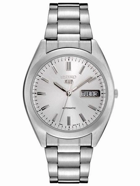 Seiko SNX993K Men's Stainless Steel Silver Dial 30M WR Watch