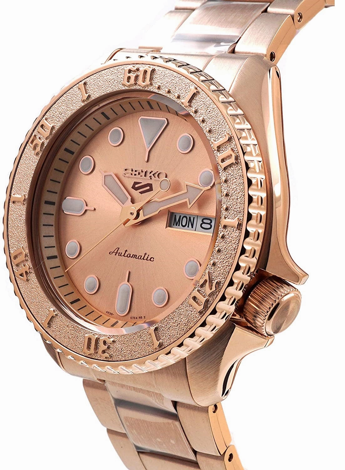 Seiko SRPE72K1 5 Sports Automatic Watch for Men's