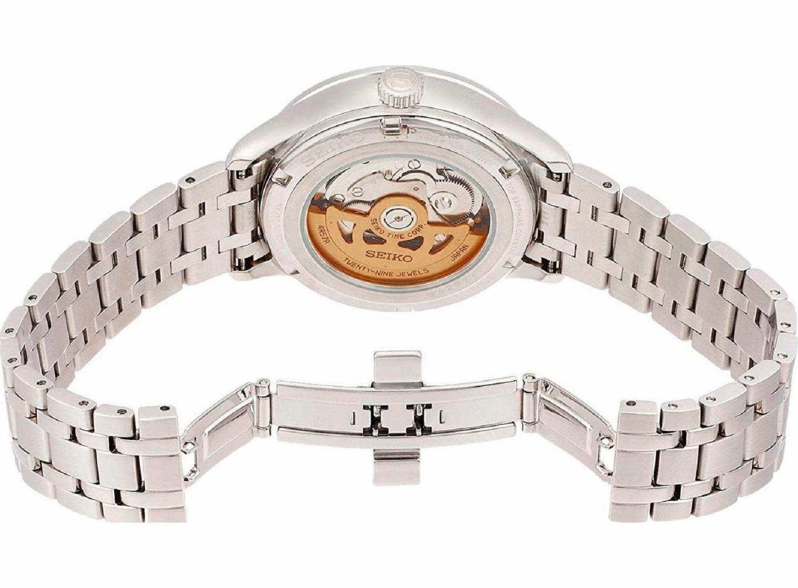 Seiko SSA395J1 Presage Zen Garden Automatic Watch Men