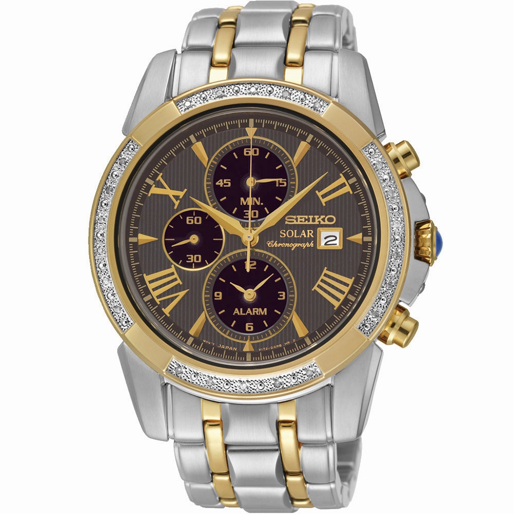 Seiko SSC312P-9 Le Grand Sport Solar Diamond Set
