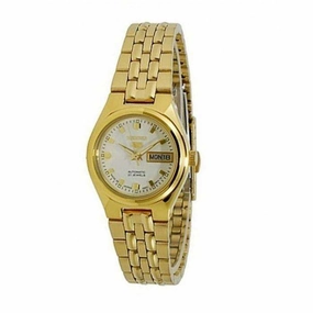 SEIKO SYMK46K1 Automatic Gold Stainless Steel Watch for Women