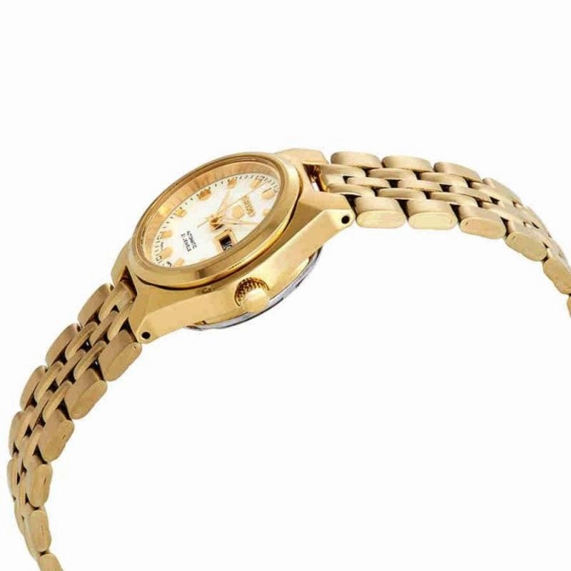SEIKO SYMK46K1 Automatic Gold Stainless Steel Watch for Women