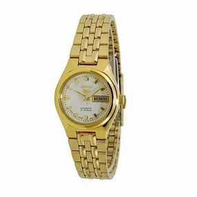 SEIKO SYMK46K1 Automatic Gold Stainless Steel Watch for Women