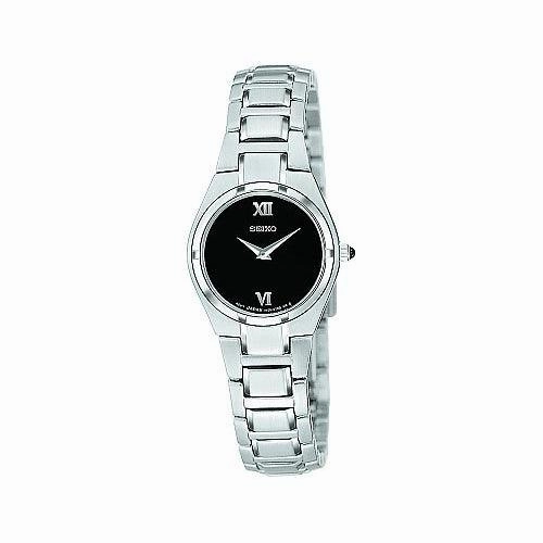 Seiko Women's Black Dial Bracelet Watch SUJD53