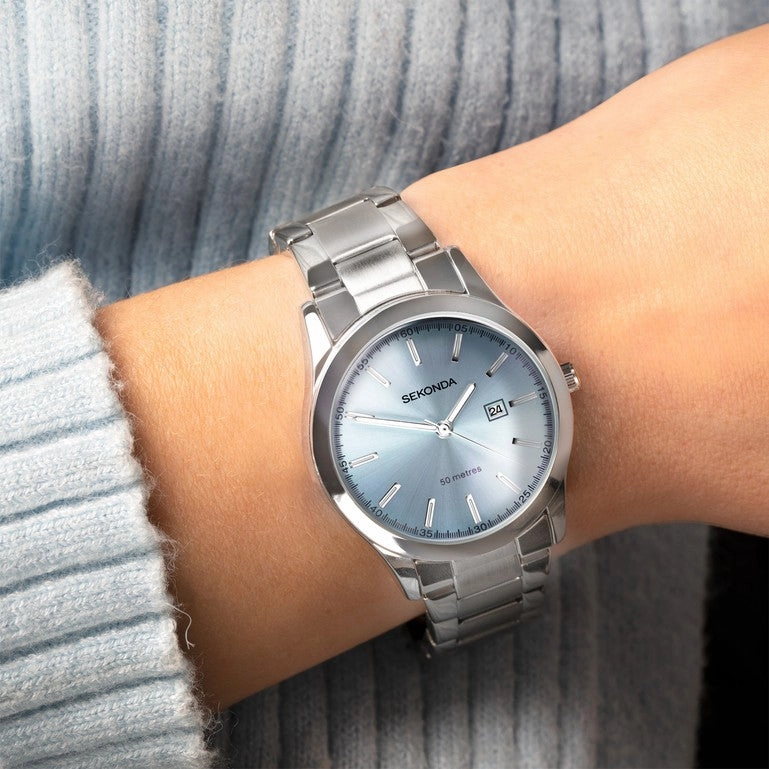 Sekonda Blue Dial Ladies Watch 40404