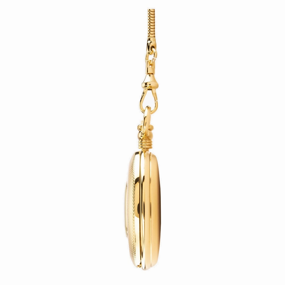 Sekonda Half Hunter Pocket Watch With Chain 3469