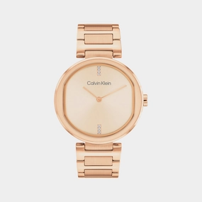 Sensation Women's Rose Gold Analog Stainless Steel Watch 25200431