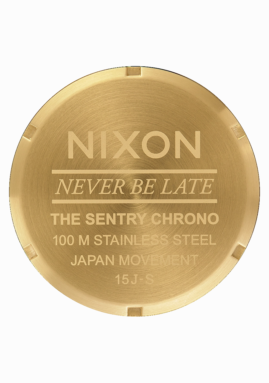 Sentry Chrono - Gold / Blue Sunray