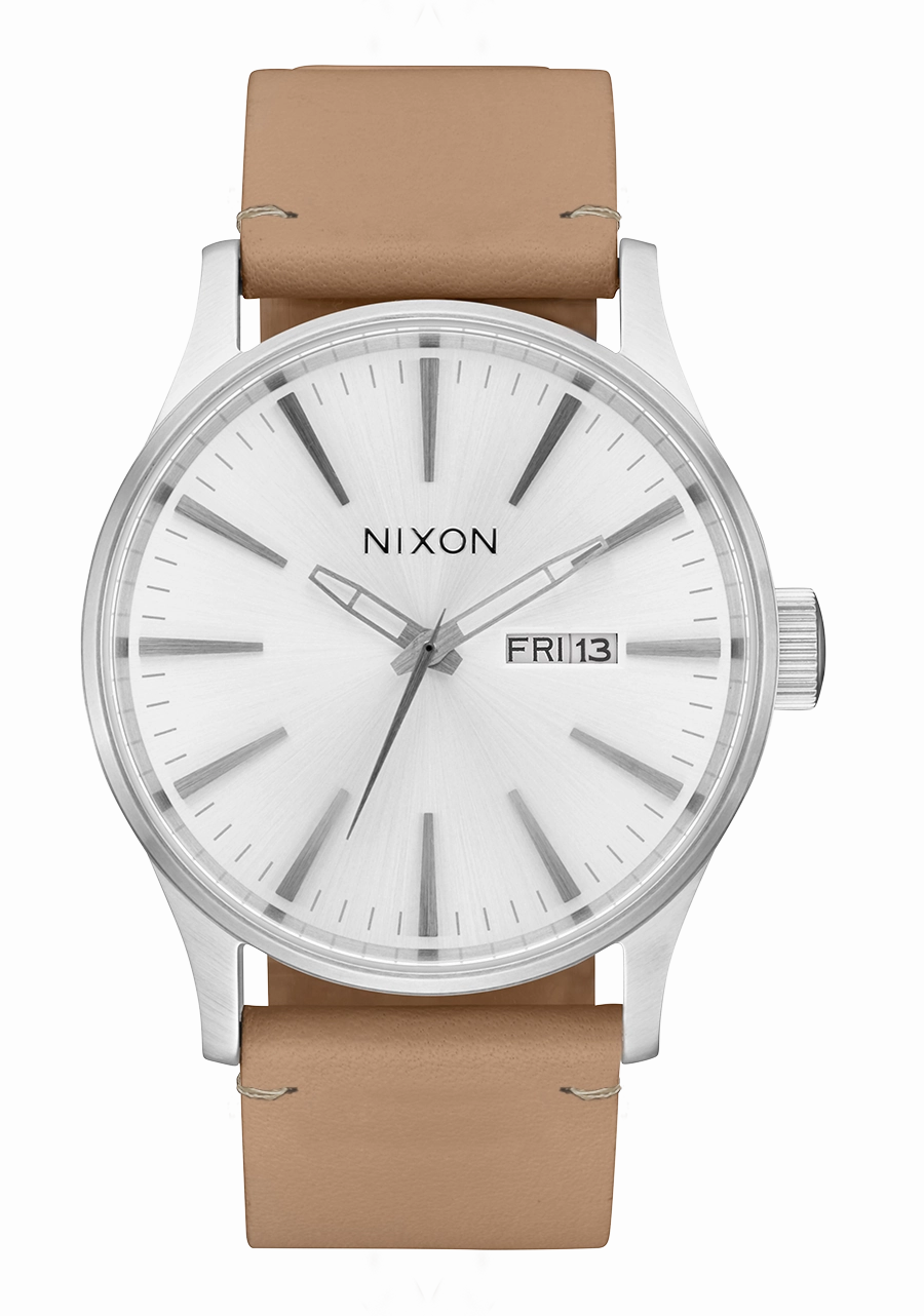 Sentry Leather - All Silver / Tan
