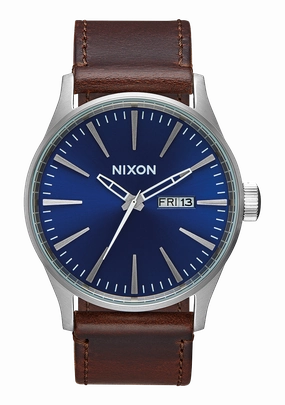 Sentry Leather - Blue / Brown