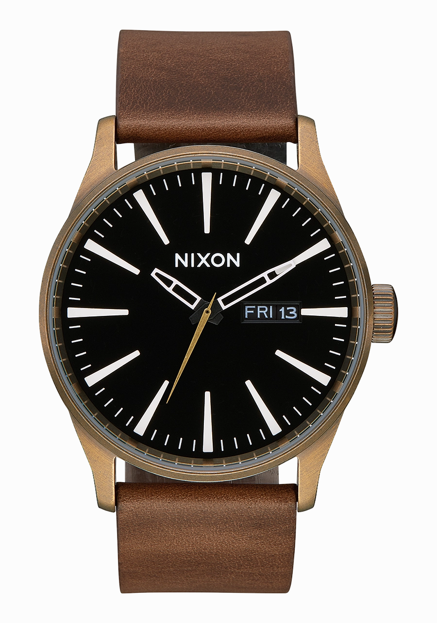 Sentry Leather - Brass / Black / Brown