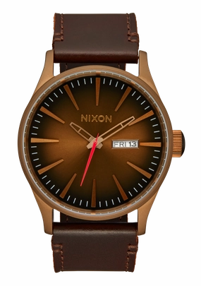 Sentry Leather - Bronze / Black