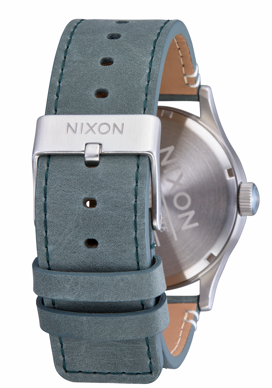 Sentry Leather - Silver /Dusty Blue / Dk Forest