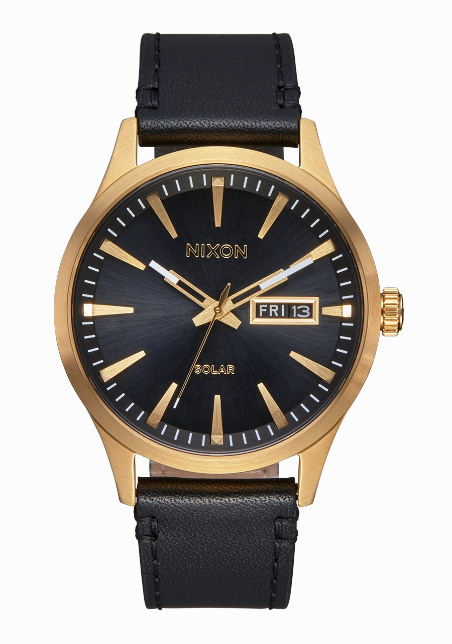 Sentry Solar Leather - All Gold / Black