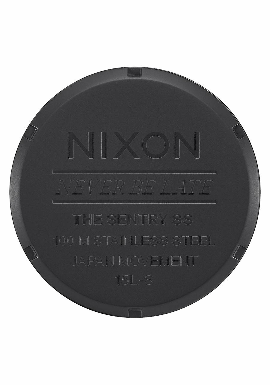 Sentry Stainless Steel - Matte Black / Gold