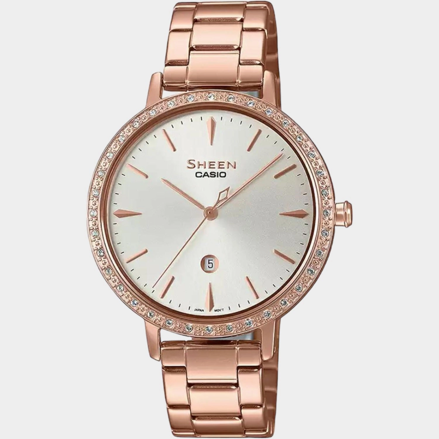 Sheen Women's Analog Stainless Steel Watch SH231 - SHE-4535YPG-7AUDF
