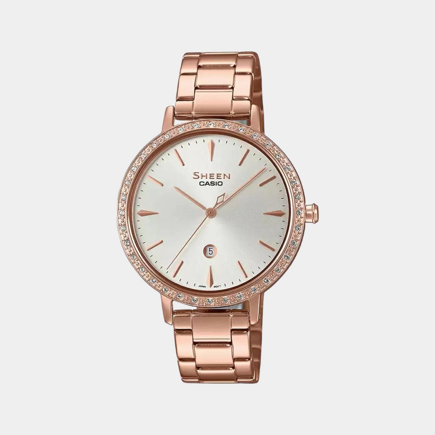 Sheen Women's Analog Stainless Steel Watch SH231 - SHE-4535YPG-7AUDF