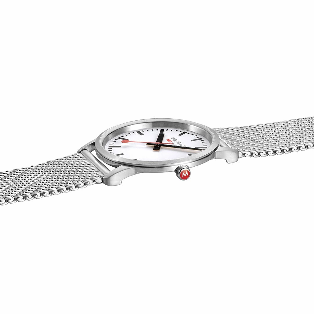 Simply Elegant, Brushed Steel, 36 mm, stainless steel watch